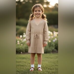Generation Y Beige Knit Sweater Dress